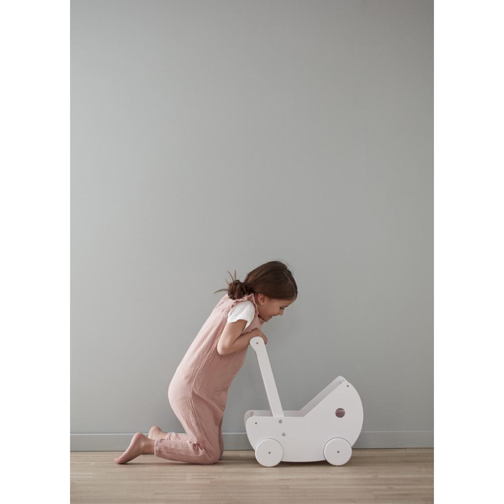 Kids Concept Nukenvaunut Valkoinen