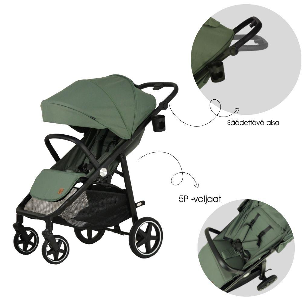 Emma Matkarattaat BMX - Vihreä