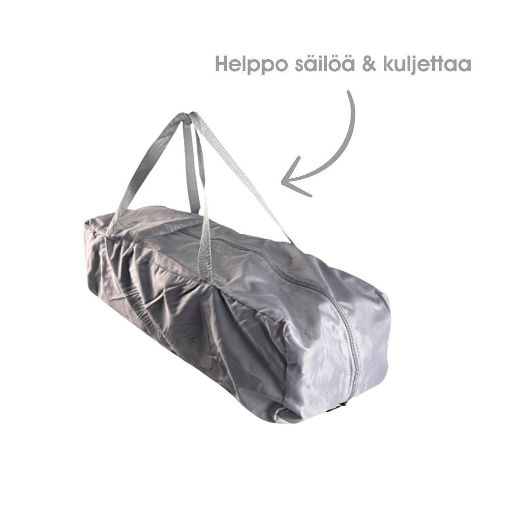 Emma Matkasänky 60x120cm - Harmaa