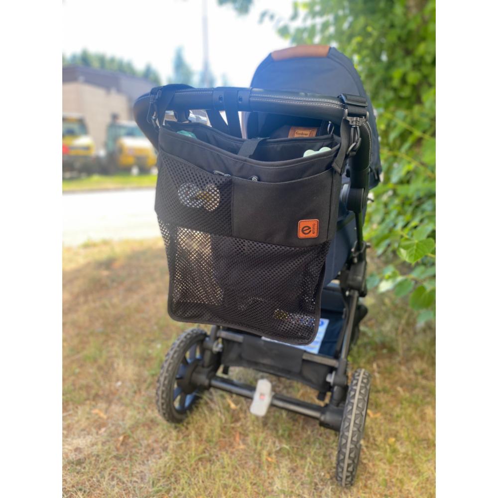 Emma Stroller Organizer, Svart