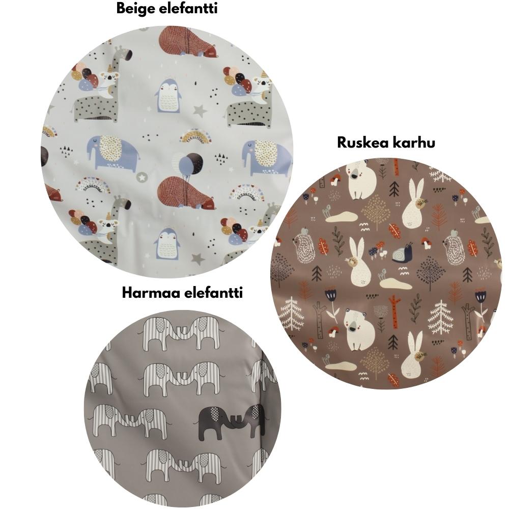 Emma Hoitoalusta 70x53cm - Beige elefantti