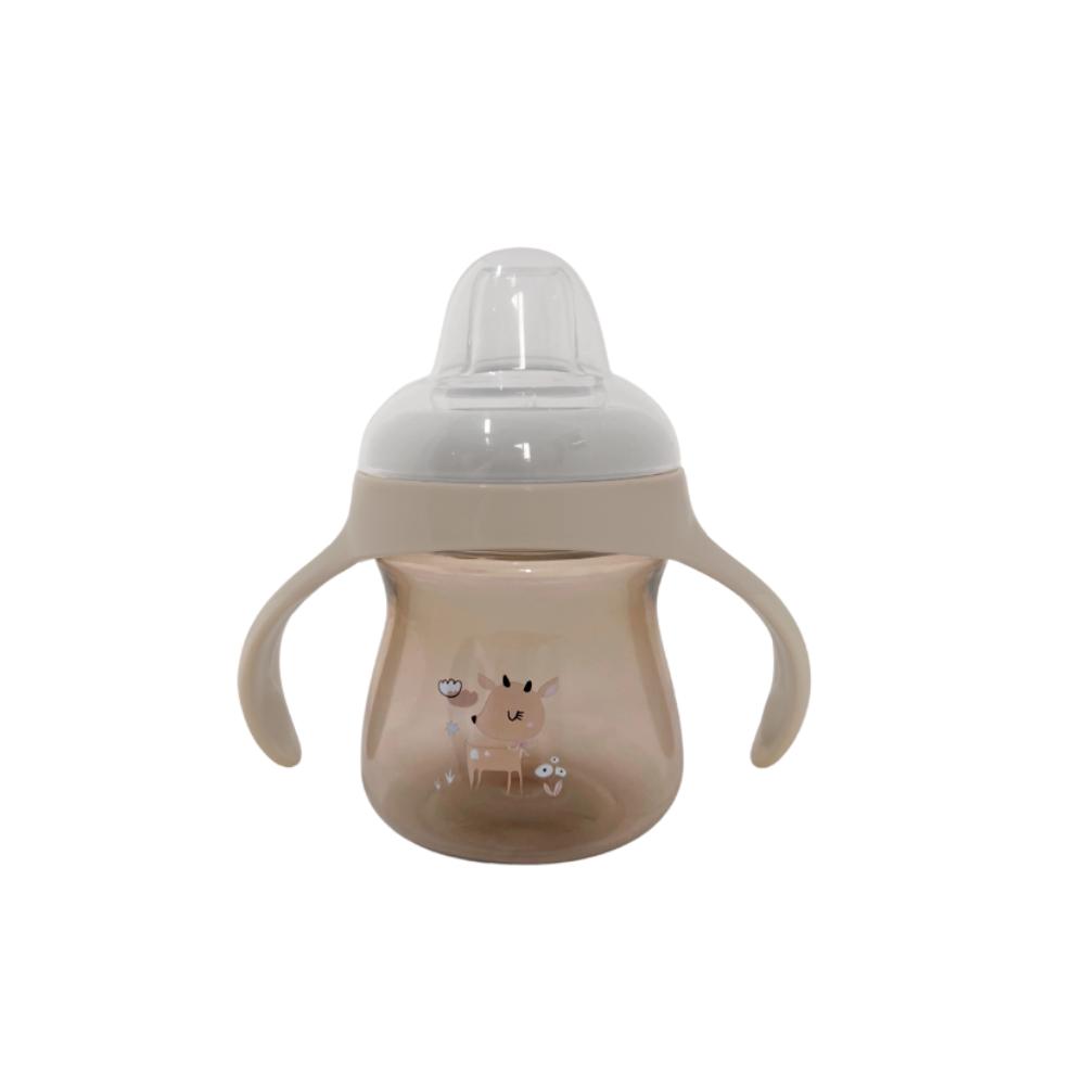 Emma Cup with Soft Spout 150ml, BEIGE