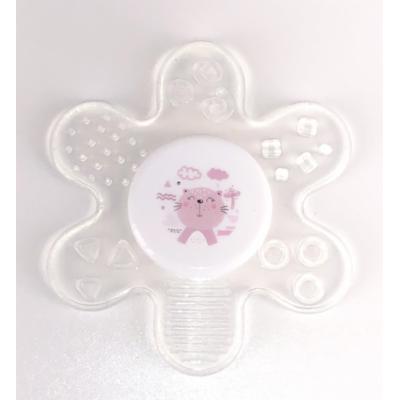Emma Star Silicone Teether, PINKKI