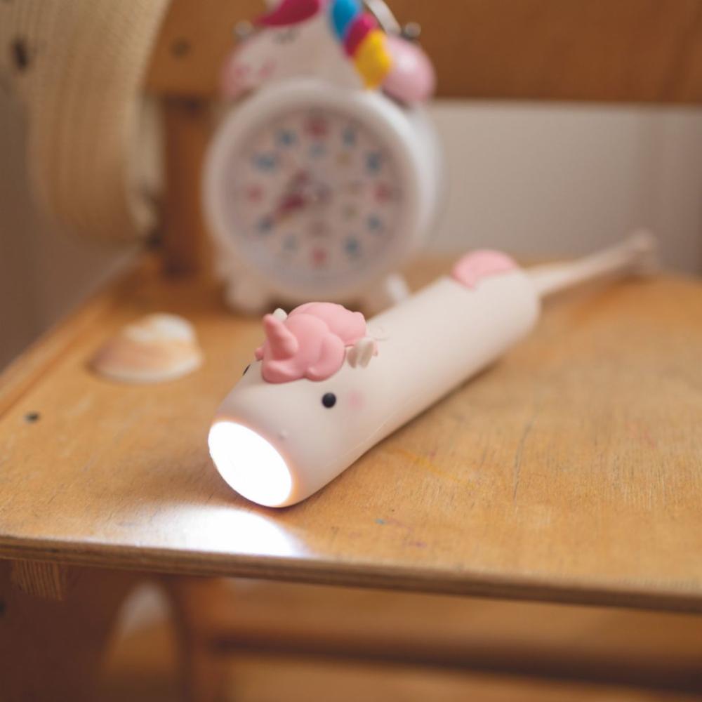 Rabbit&Friends Silikoninen Lasten Taskulamppu - Unicorn