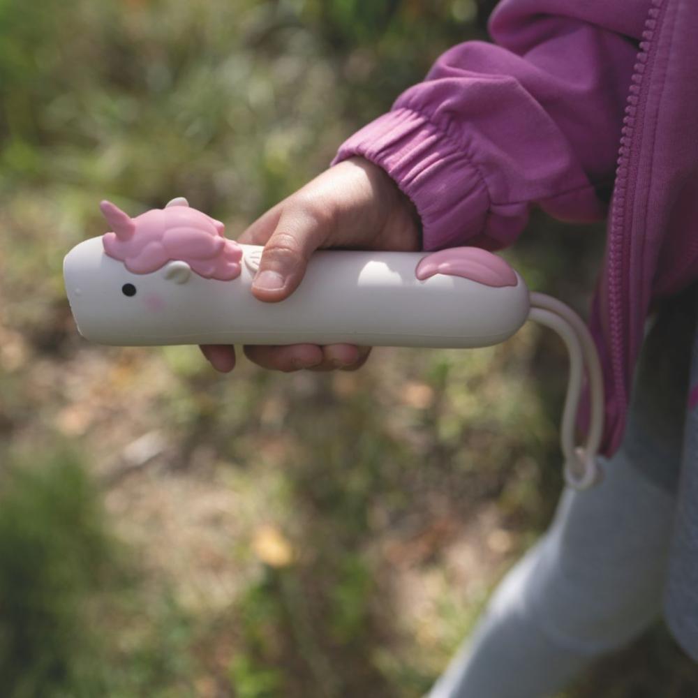 Rabbit&Friends Silikoninen Lasten Taskulamppu - Unicorn