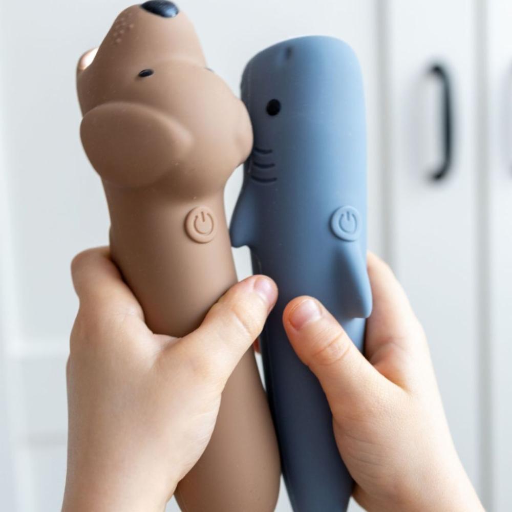 Rabbit&Friends Silikoninen Lasten Taskulamppu - Koira