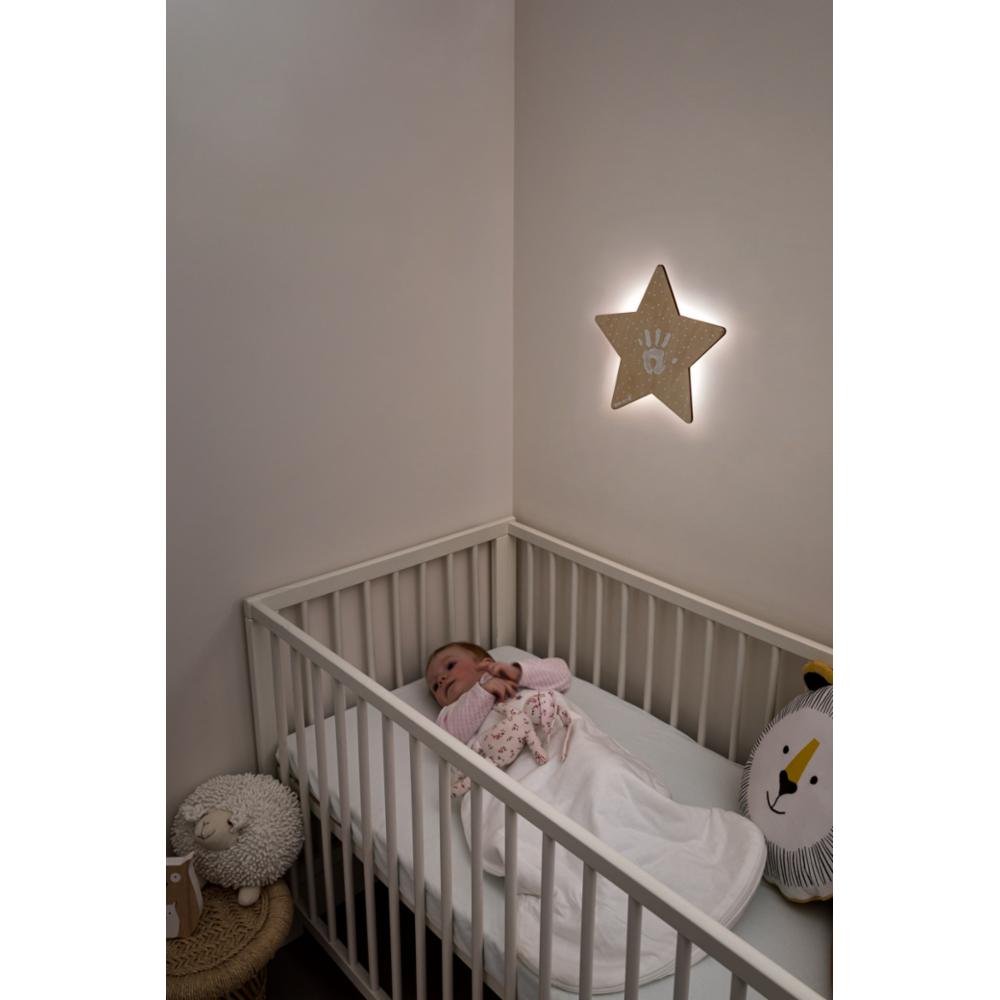 Baby Art Wall Light with imprint