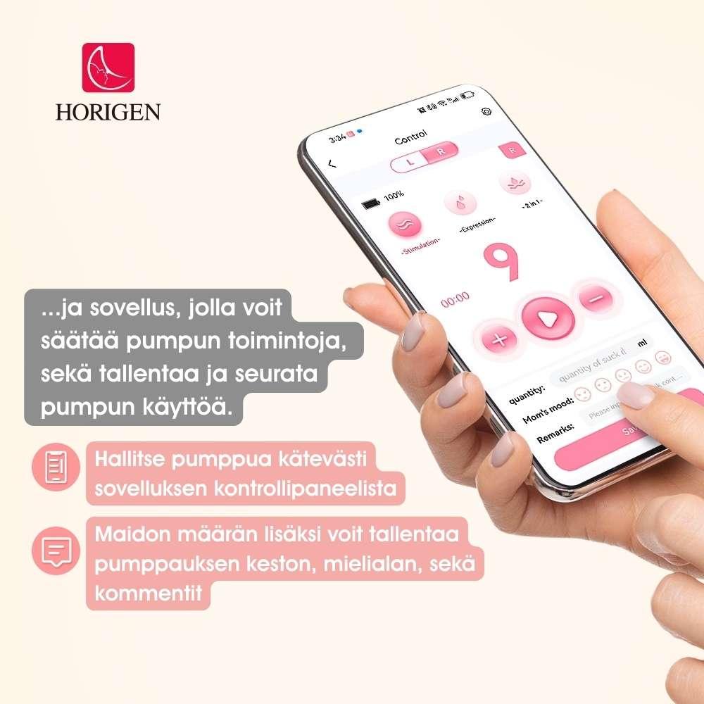 Horigen Electric Breast Pump - Handsfree Easemore