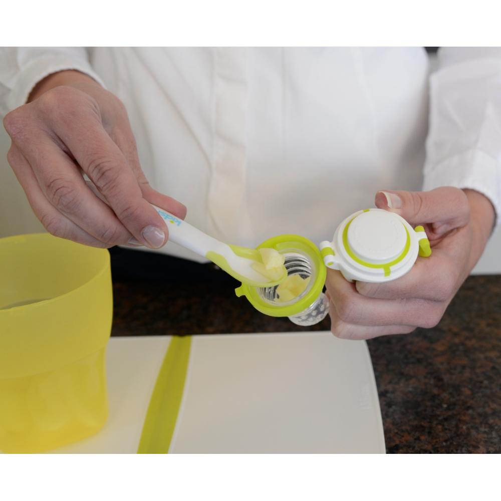 Kidsme Food Feeder PLUS Silikoni - Aqua