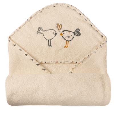 BabyMatex Maxi Huppupyyhe 100 x 100 cm - Vanilja