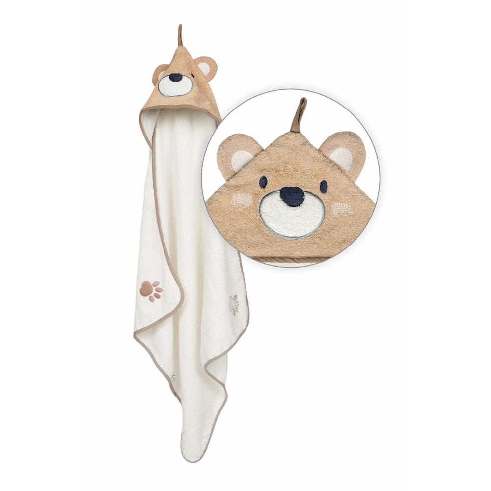 BabyMatex Jimmy Huppupyyhe 80*80cm, Valkoinen