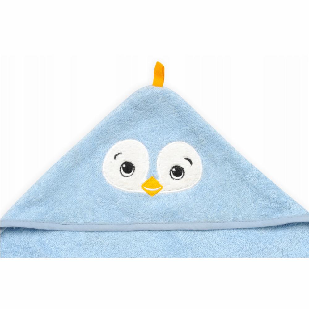 BabyMatex Jimmy Huppupyyhe - Vaaleansininen pingu