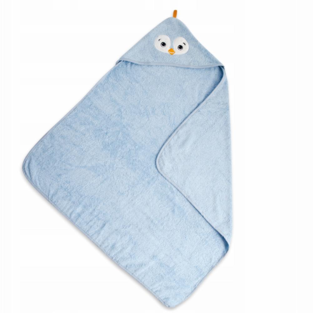 BabyMatex Jimmy Huppupyyhe - Vaaleansininen pingu