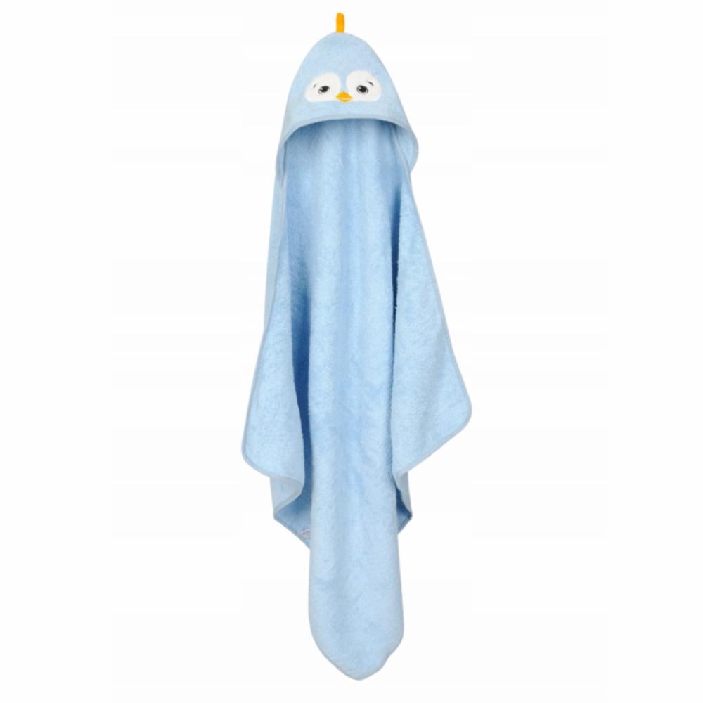 BabyMatex Jimmy Huppupyyhe - Vaaleansininen pingu