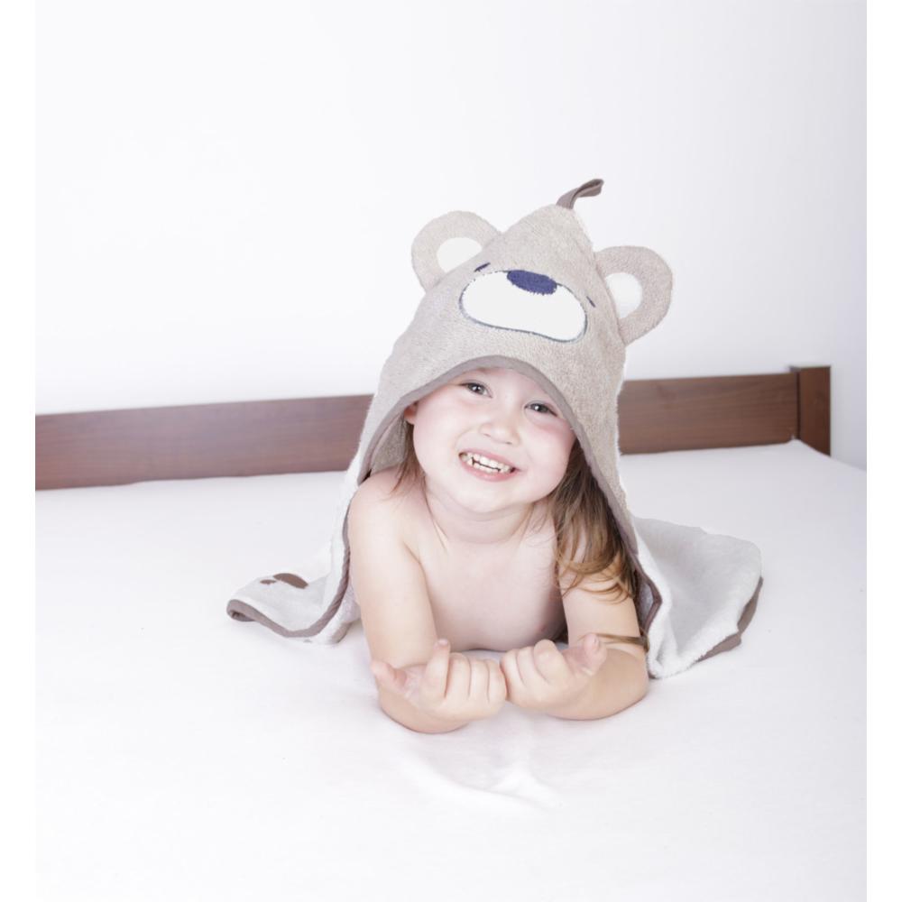 BM Handduk med huva Jimmy 80*80cm