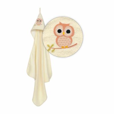 BabyMatex Robin Huppupyyhe 80 x 80 cm - Vanilja