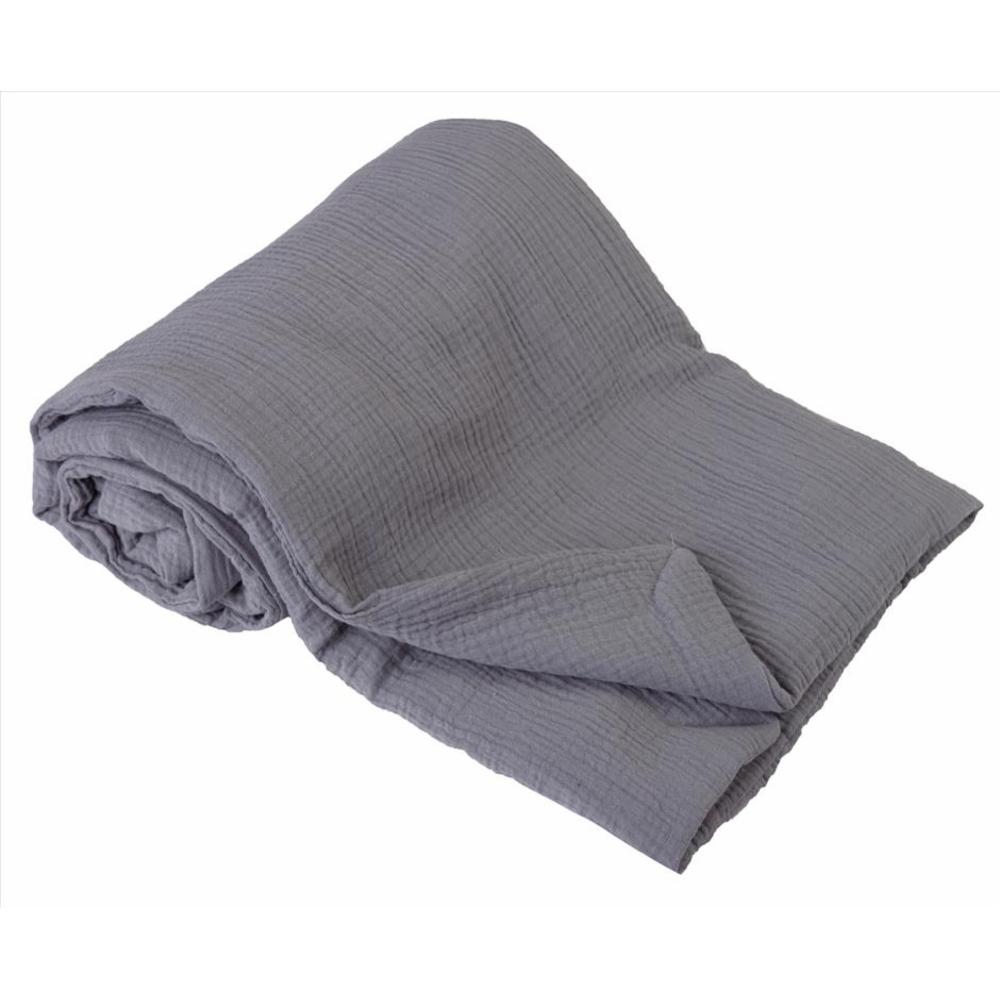 BabyMatex Muslin Kapalo/peite 80 x 120 cm - Harmaa