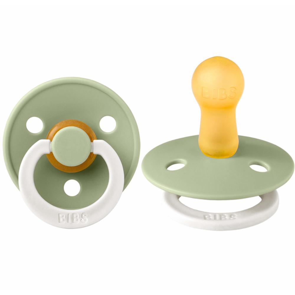 Bibs Luonnonkumitutti 0-6kk - Sage GLOW