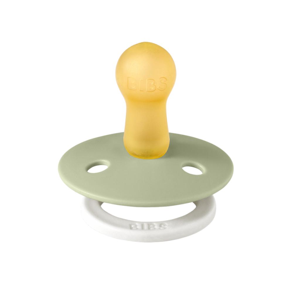 Bibs Luonnonkumitutti 0-6kk - Sage GLOW