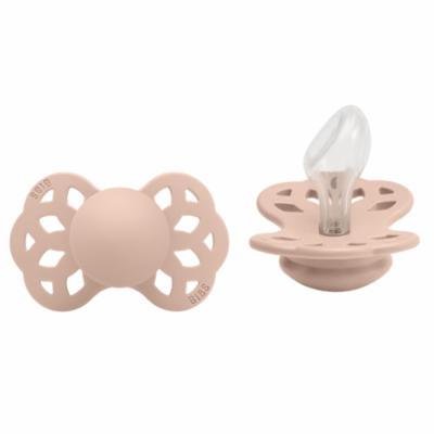 Bibs Infinity Anatomical Pacifier 0-6m - Blush