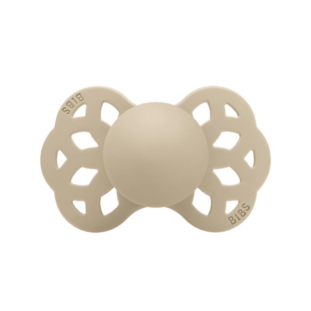 Bibs Infinity Anatomical Pacifier 0-6m - Vanilla