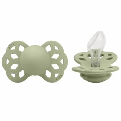 Bibs Infinity Anatomical Pacifier 0-6m - Sage
