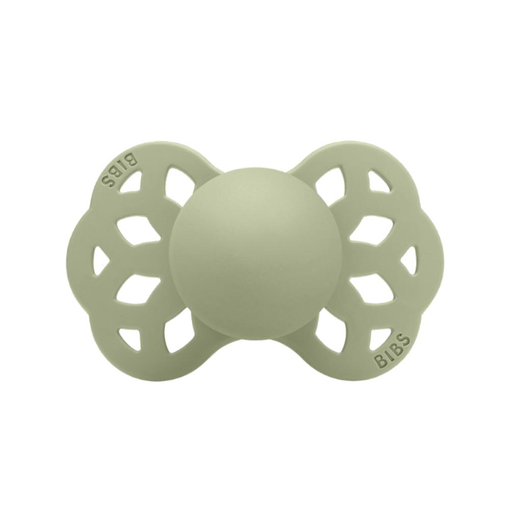 Bibs Infinity Anatomical Pacifier 0-6m - Sage
