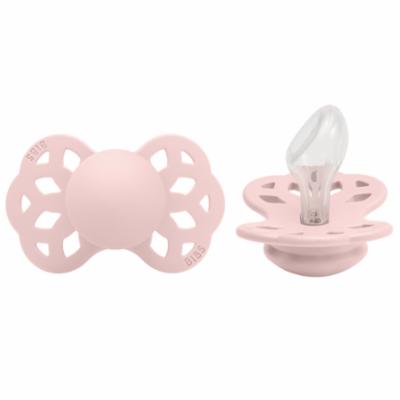Bibs Infinity Anatomical Pacifier 0-6m - Blossom