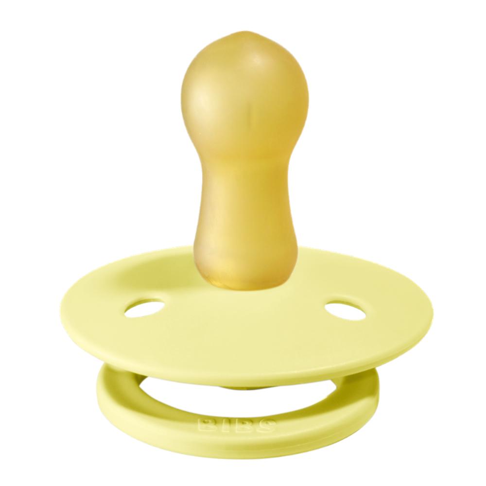 Bibs Luonnonkumitutti 6-18kk - Sunshine