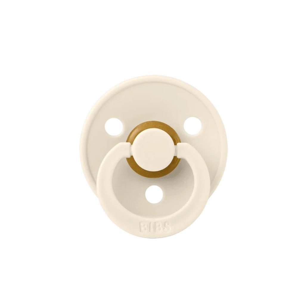 Bibs Colour Anatominen luonnonkumitutti 6-18kk - Ivory