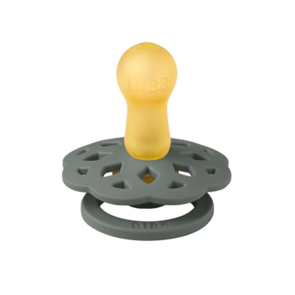 Bibs Boheme Pyöreä Luonnonkumitutti 6-18kk - Pine