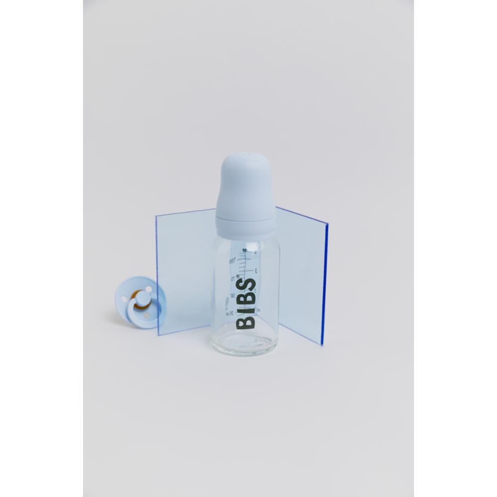 Bibs Tuttipullo lasi 110ml - Baby Blue