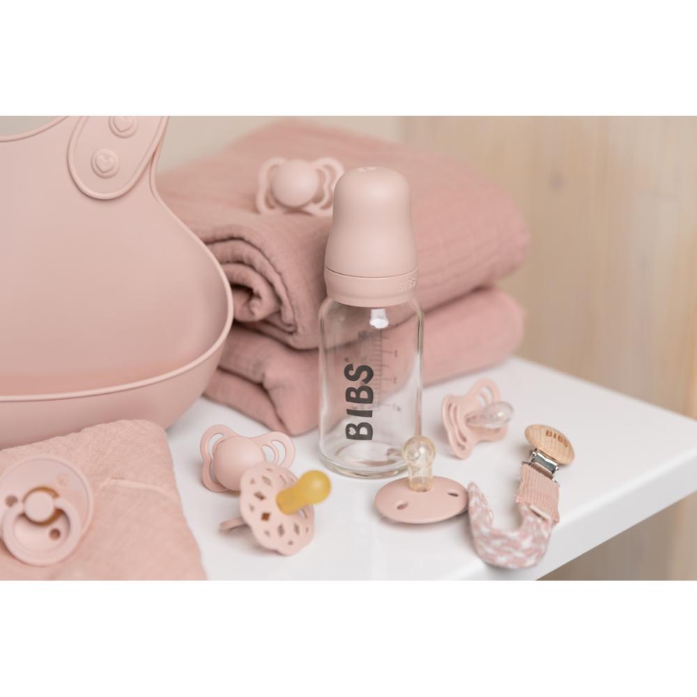 Bibs Tuttipullo lasi 110ml - Blush