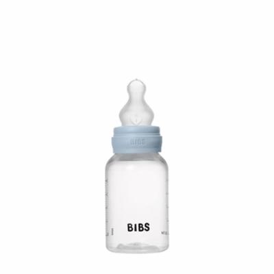 Bibs Tuttipullo silikoni tutilla 150ml - Baby Blue