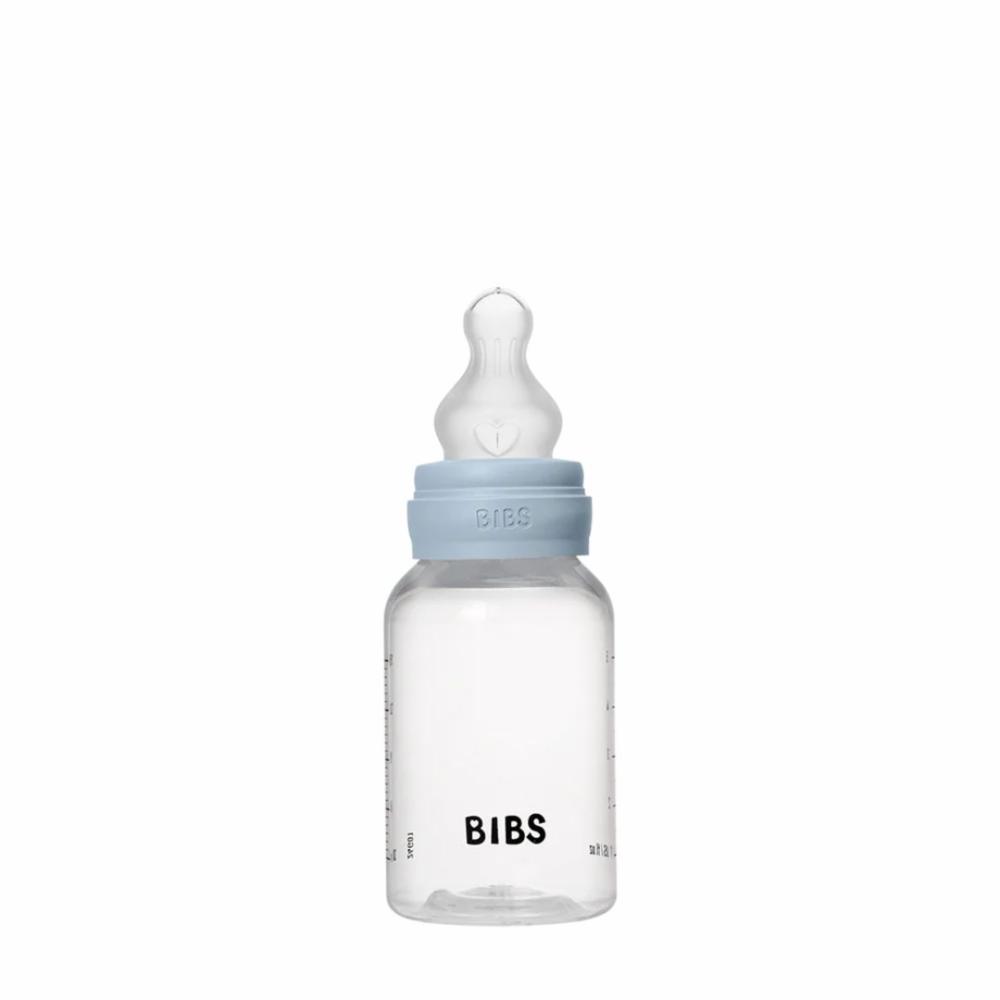 Bibs Tuttipullo silikoni tutilla 150ml - Baby Blue