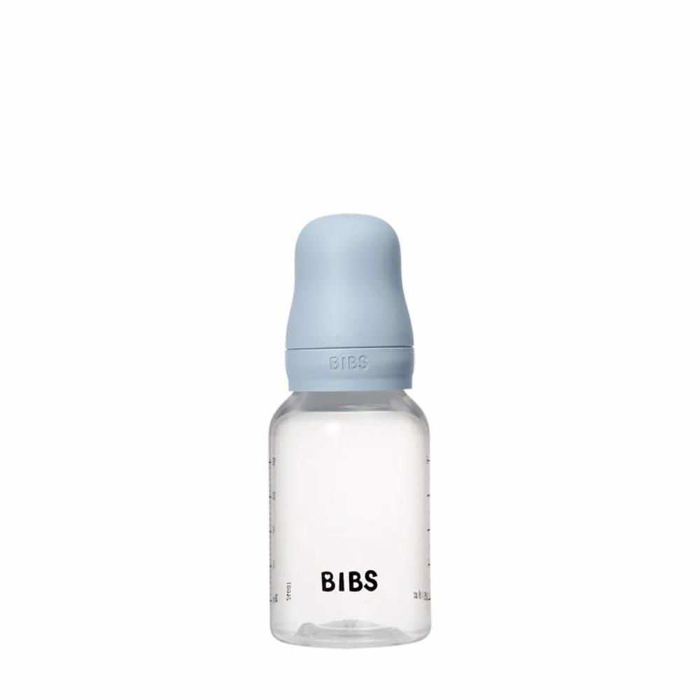 Bibs Tuttipullo silikoni tutilla 150ml - Baby Blue