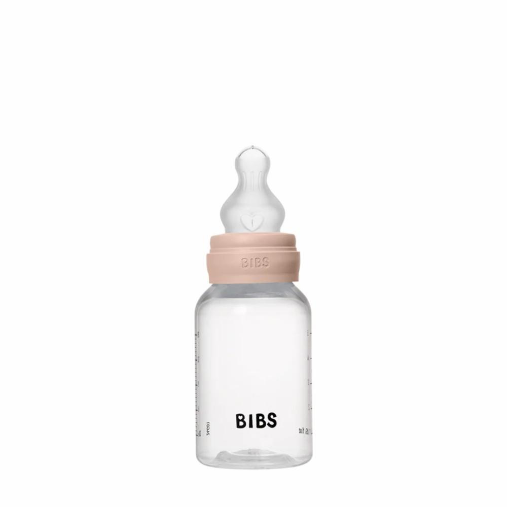 Bibs Tuttipullo Silikoni tutilla 150ml - Blush