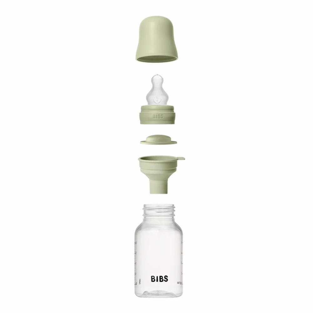 Bibs Tuttipullo Silikoni tutilla 150ml - Sage