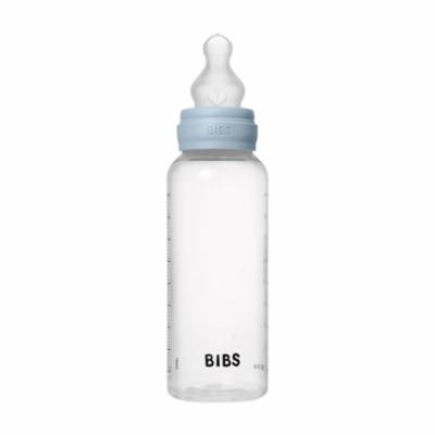 Bibs Baby Bottle Silicone 270ml - Baby Blue