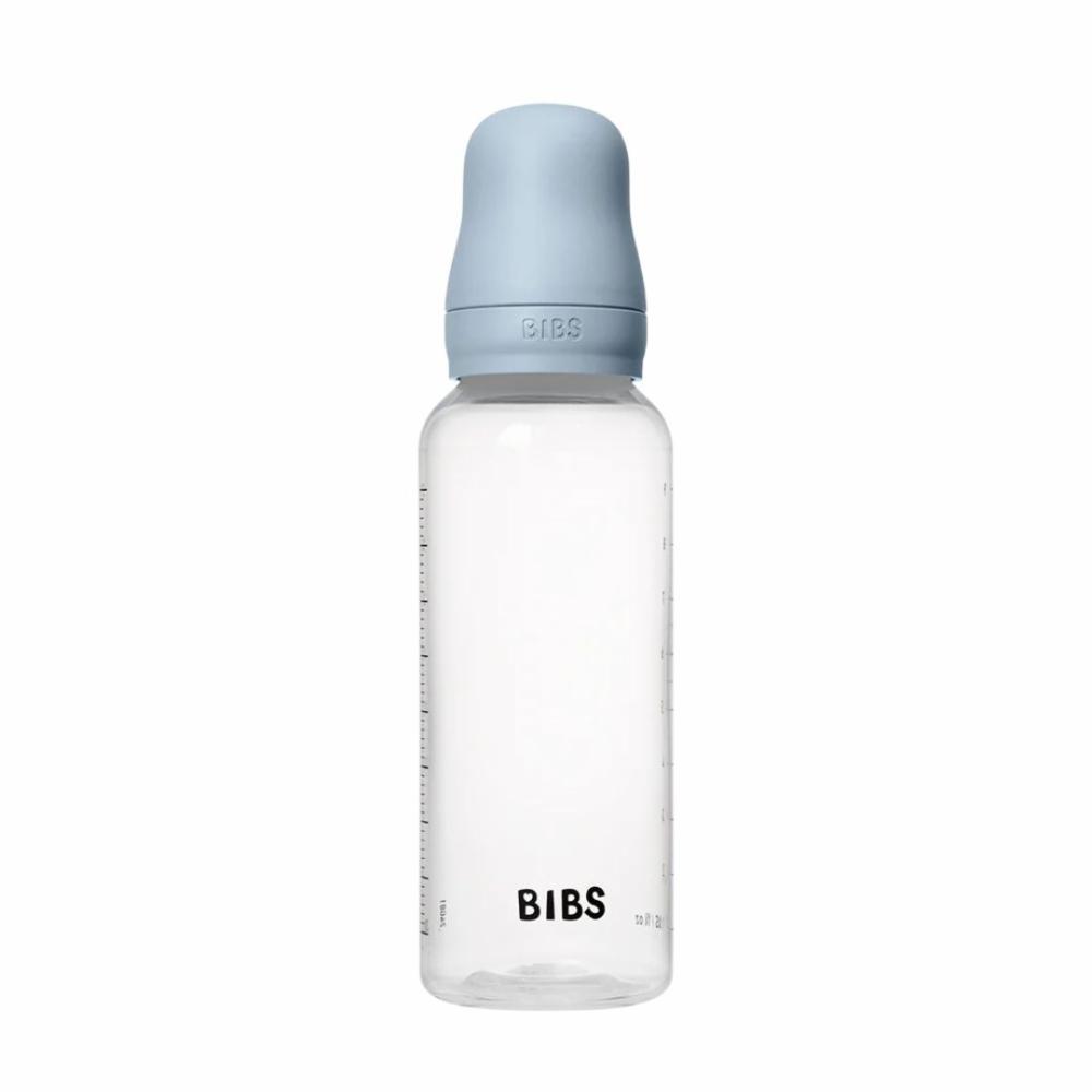 Bibs Baby Bottle Silicone 270ml - Baby Blue