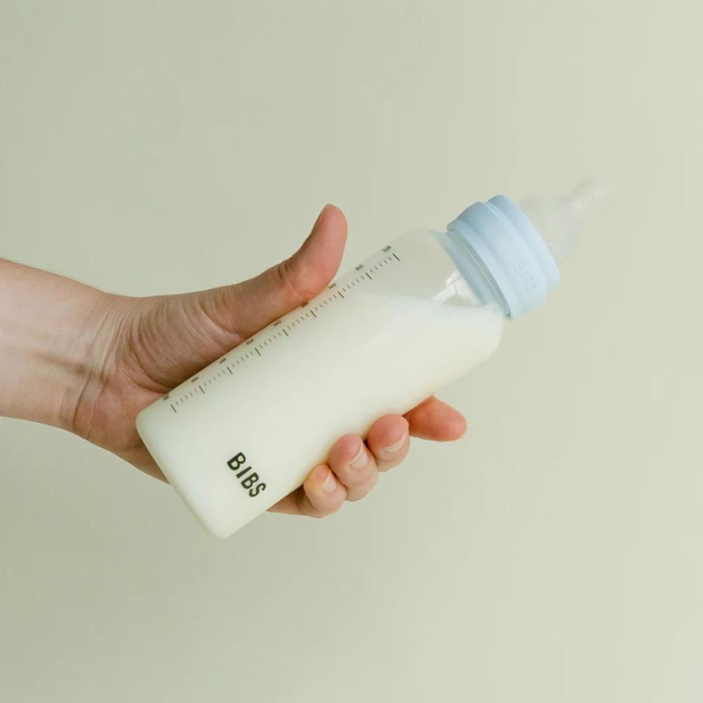 Bibs Baby Bottle Silicone 270ml - Sage