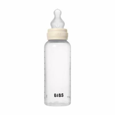 Bibs Baby Bottle Silicone 270ml - Ivory