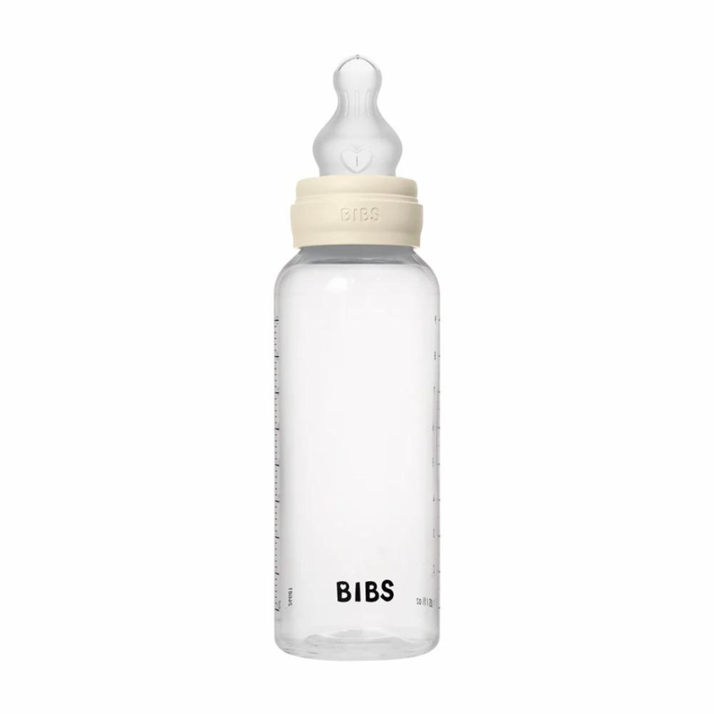Bibs Baby Bottle Silicone 270ml - Ivory