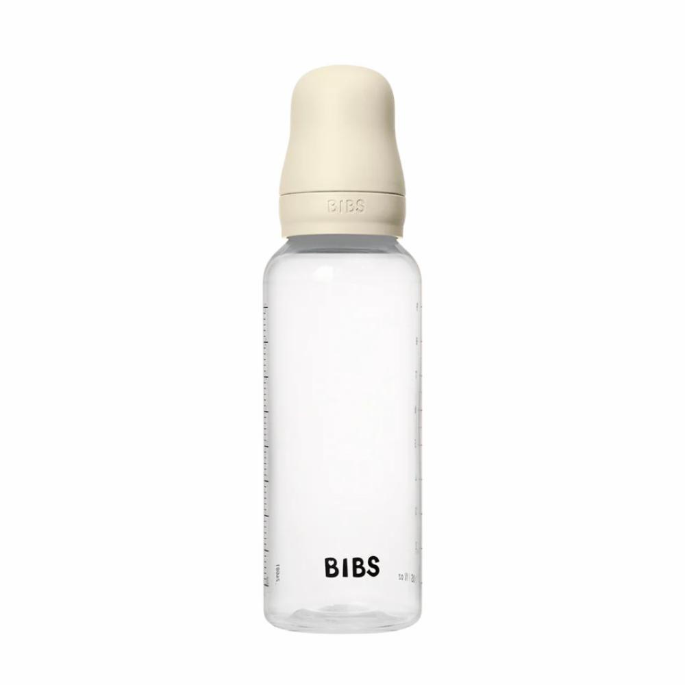 Bibs Baby Bottle Silicone 270ml - Ivory