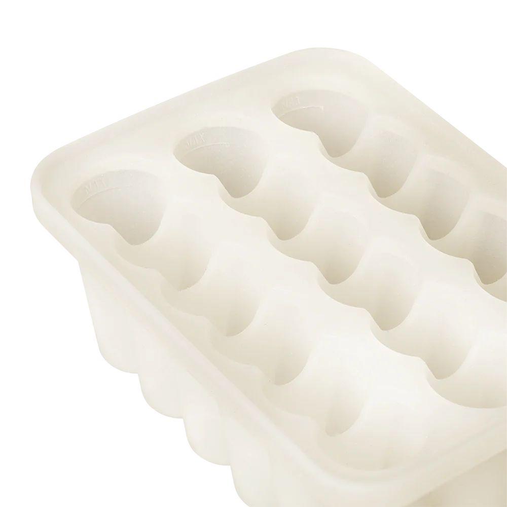 Bibs Vauvanruoan pakastusmuotti Ivory