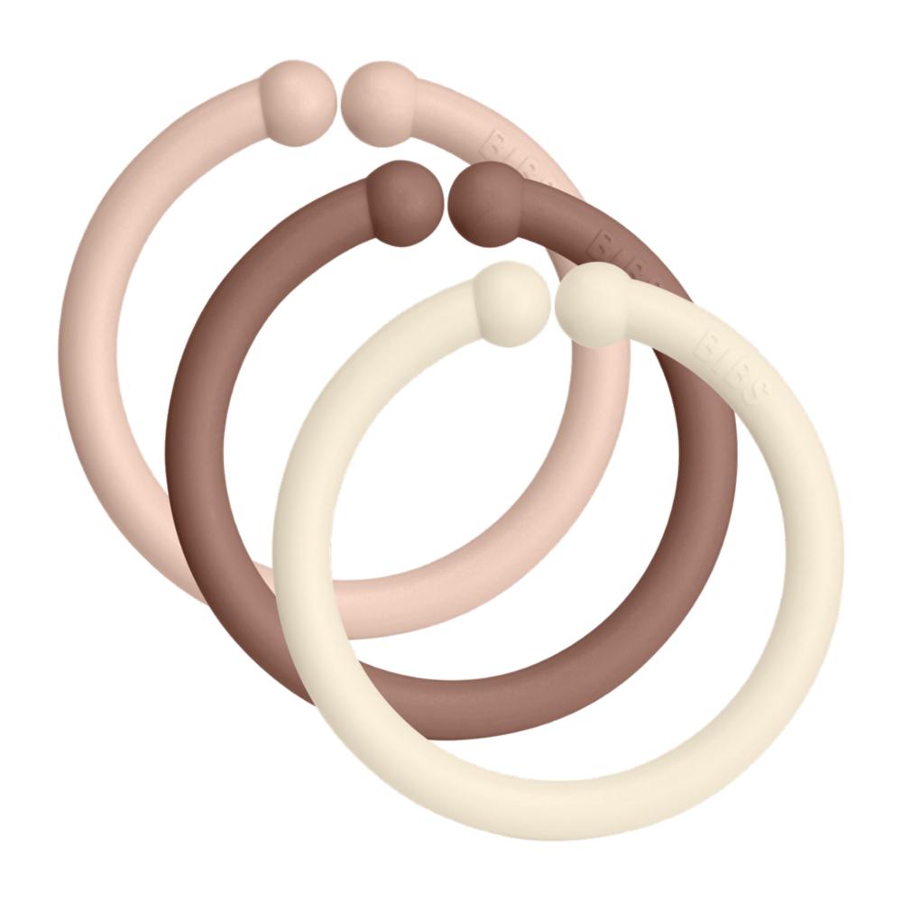 Bibs Loops 12 - Blush/Woodchuck/Ivory