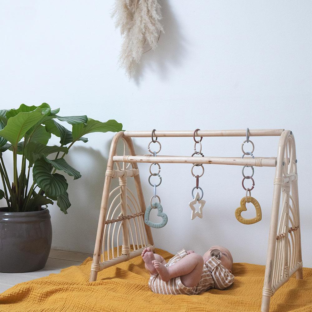 Bibs Loops 12 - Blush/Woodchuck/Ivory