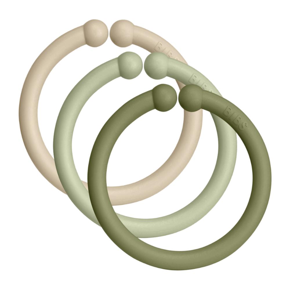 Bibs Loops 12 - Vanilla/Sage/Olive