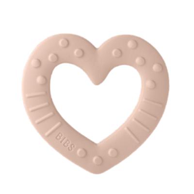 Bibs Baby Bitie Heart Purulelu - Blush