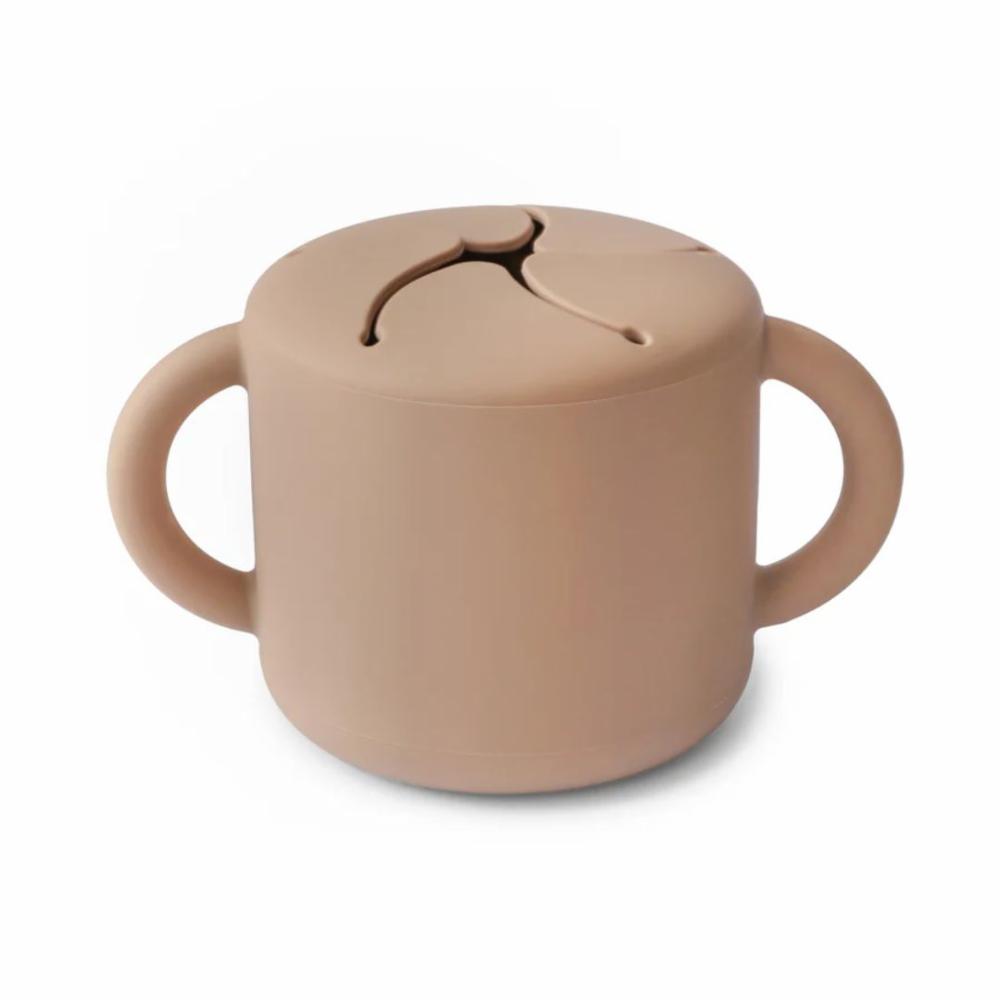 Mushie Silikoninen Välipalakuppi - Natural